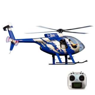 ROBAN MD500E 470 Class 2.4G 6CH Hughes Bird 5 Blades Flybarless RC Helicopter RTF