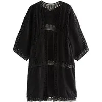 Next Strandshirt Langer Häkel-Überwurf (1-tlg)