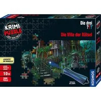 Kosmos Puzzle Krimipuzzle Die drei ??? Die Villa der Rätsel, 300 Puzzleteile, Made in Germany