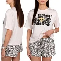 Disney Pyjama Disney Lion King Damenpyjama, 2-teilig, Kurzarm mit Motiv