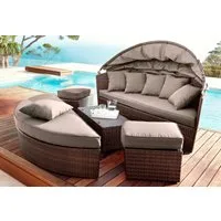 MERXX Schutzplane Multi Lounge, für Loungebett, (L/B/H) 177x162x83 cm