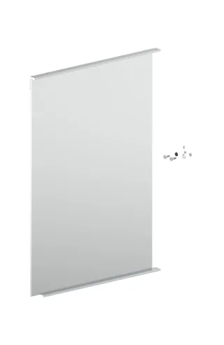 Keuco S-Tür Match 128x3 Ersatzteil SPS 90101 90101170043 re. 499x700mm silb.-elox., 90101170043 90101170043