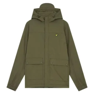 Lyle & Scott - Jacke für Herren, mit Kapuze (Grün)