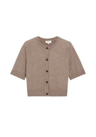 s.Oliver - Strickjacke braun - Gr. - 34