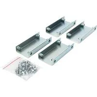 Anreihverbindungsset für Unique & Dynamic Basic Schränke silber