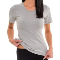 HERMKO Unterziehshirt kurzarm Shirt kurzarm Shirt, Rundhals-Ausschnitt, Bio-Baumwolle, classic, Feinripp