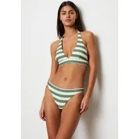 Marc O'Polo Bikini-Hose Classic Stripes mit kleinem Logoschirftzug