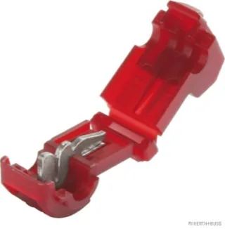 HERTH&BUSS Leitungsverbinder 0,5 - 0,75 mm², Abzweigverbinder, rot rot - 50252575