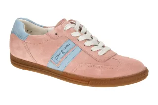 Paul Green Damen Sneaker 5450-27 in rose/sky mit Echtleder-Futter