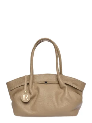 Isabella Rhea Beige Rindsledertasche