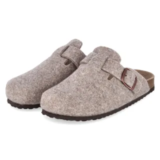 Supersoft Hausschuhe  Beige - Gr. 40 -  Leder und Textil