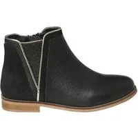 vertbaudet Mädchen Boots mit Reißverschluss und Dehneinsatz Stiefelette