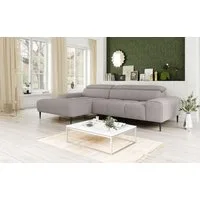 COTTA Ecksofa Theo L-Form, B: 290 cm, mit Kopfteilverstellung, optional Sitztiefenverstellung