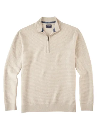 OLYMP - OLYMP Casual Strick hellbeige - Gr. - XL