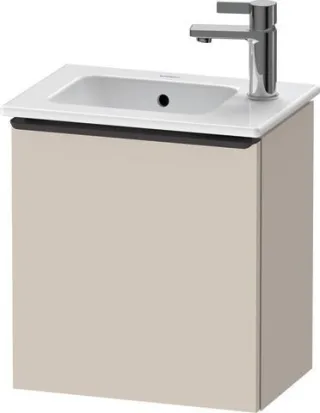 Duravit D-Neo Waschtischunterbau wandhängend Taupe Matt 410x274x440 mm - DE4259RBD910000 DE4259RBD910000