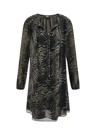 RIANI - Kleid ash patterned - Gr. - 38