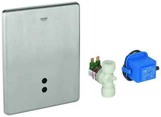 Grohe IR-Elektronik Tectron Skate 37749 für Urinal Wandeinbau 230V AC Edelstahl, 37749SD0 37749SD0
