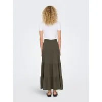 ONLY Maxirock ONLMAY MAXI SKIRT Baumwolle, mit Volant