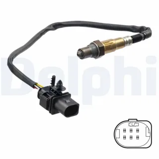Delphi Lambdasonde vor Katalysator Alfa Romeo Fiat Lancia ES21247-12B1