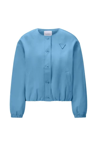 Rich & Royal - Buttoned cotton blouson sailor sky - Gr. - 40