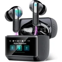 OYLCDI Bluetooth Kopfhörer,ANC mit Touch Control Bluetooth 5.4 Stereo In-Ear-Kopfhörer (Reduzierung des Anrufrauschens und Intelligente Bassoptimierung, HiFi Stereo, ANC Noise Cancelling Earbuds, 40 Std Laufzeit, IPX4 Wasserdichte Kabellose Sport Blu