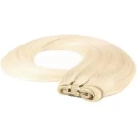 hair2heart Echthaar-Extension Glatte Echthaartresse #10/0 Hell-Lichtblond 60cm