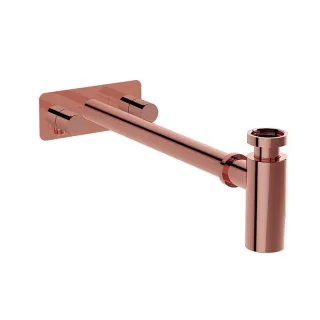 VitrA Zubehör Design Siphon Abgangsrohr und Rosette mit 2 Eckventilen (links + rechts) G 1,A4515929 A4515929