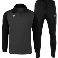 Stark Soul® Trainingsanzug Trainingsanzug "WARM UP" für Herren, bequemer Tracksuit, (Trainingsshirt und Trainingshose), mit 1/4 Reißverschluss und Seitentaschen