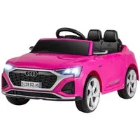 KOMFOTTEU Elektro-Kinderauto, Belastbarkeit 30 kg, Audi SQ8, 12-V-Elektrofahrzeug mit 2,4-G-Fernbedienung