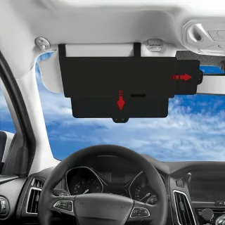 Car Sunshade Sun Visor Extender Anti-Glare Sun Blocker for Driver Passenger Car Sun Visor Sunshade Extender Automotive S
