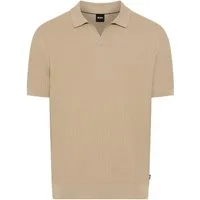 BOSS Kurzarmpullover H-Natalo mit Polokragen, regular fit