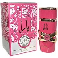 Lattafa Duft-Set Yara Serien Candy Eau de Parfum + Parfümzerstäuber (leer) Set