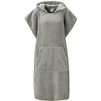 OTTO home Badeponcho Miia, Surfponcho ideal für Sauna, Spa & im Urlaub, Langform, Microfaser, Kapuze, weich und kuschelig, plüsch, Unisex, für Damen und Herren