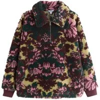 Next Fleecepullover Fleece-Sweatshirt mit Viertel-Reißverschluss (1-tlg)