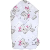 Einschlagdecke Baby Hörnchen Steckkissen Einschlagdecke Babydecke Baumwolle, Primawela