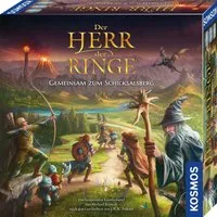 Kosmos Spiel Der Herr der Ringe - Gemeinsam zum Schicksalsberg, Familienspiel, Made in Germany