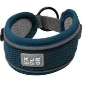 DUVO+ Hunde-Halsband Duvoplus EXPLOR Ultimate Fit Control Halsband Classic - petrol blue