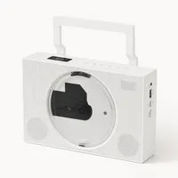 Tekoo Tragbarer CD-Player mit Bluetooth, Akku & FM-Radio CD-Player (Zwei-Wege Bluetooth 5.1 (Senden & Empfangen), Sleep-Timer)