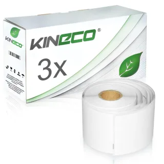 3 Etiketten für Dymo 99019 S0722480 190x59mm