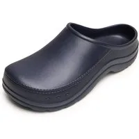 Ladeheid Gartenclogs für Damen Ultraleicht EVA Gartenschuhe LA-CA-25 Clog (40 EU, Marineblau) Wasserdicht & Flexibel