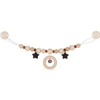 goki Kinderwagenkette Bernstein mit Clips, Made in Germany