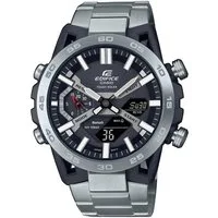 CASIO EDIFICE Smartwatch, Solaruhr,Armbanduhr,Herrenuhr,Bluetooth,Stoppfunktion,Edelstahlarmband