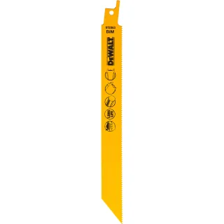 DEWALT Bi-Metall Säbelsägeblatt für Metall 100 Stück - DT2323-QZ