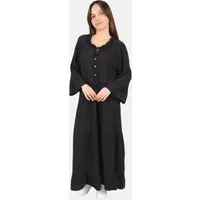 Seasons of April Maxikleid AMARA MUSSELIN (1-tlg) Seasons of April Musselin Maxikleid Amara Damen Baumwolle Boho Lang