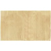 furnicato Teppich Moderner Bambusteppich 60 x 100 cm in hellem Naturholz, 60 x 100 cm