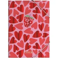 BRUNNEN Schülerkalender Brunnen Sammelmappe A4 PP Fruity Love