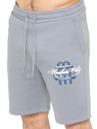 Enzo Milano | Herren bedruckte Fleece-Shorts