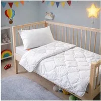 sleepling Kinderbettdecke Bettwaren-Set, Set inkl. Decke (100x135 cm) und Kissen (40x60 cm)