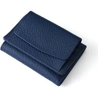 Coonoor Mini Geldbörse Schlichte kleine Geldbörse aus Leder für Frauen (1-tlg), mit Kartenschlitz, RFID-Diebstahlschutzbürste, 10 x 7 x 3cm