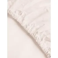 Erlich Textil Spannbettlaken COTTON LINEN SELECT, Baumwolle, Leinen, Gummizug: rundum, (1 Stück)